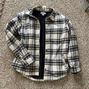 Carhart fleece lined flannel